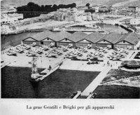 The Gentili and Brighi crane for seaplanes